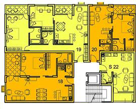 Galeria, Part B, Floor 1 map - Click to zoom